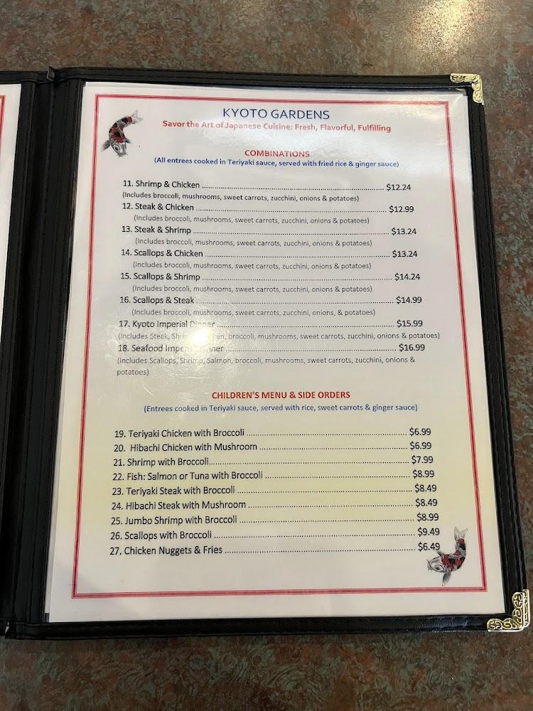 Kyoto Gardens Menu image 3